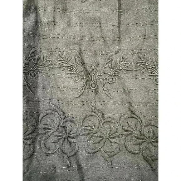 NWOT Free People Black Embroidered Size Small Mini Dress - Picture 6 of 9